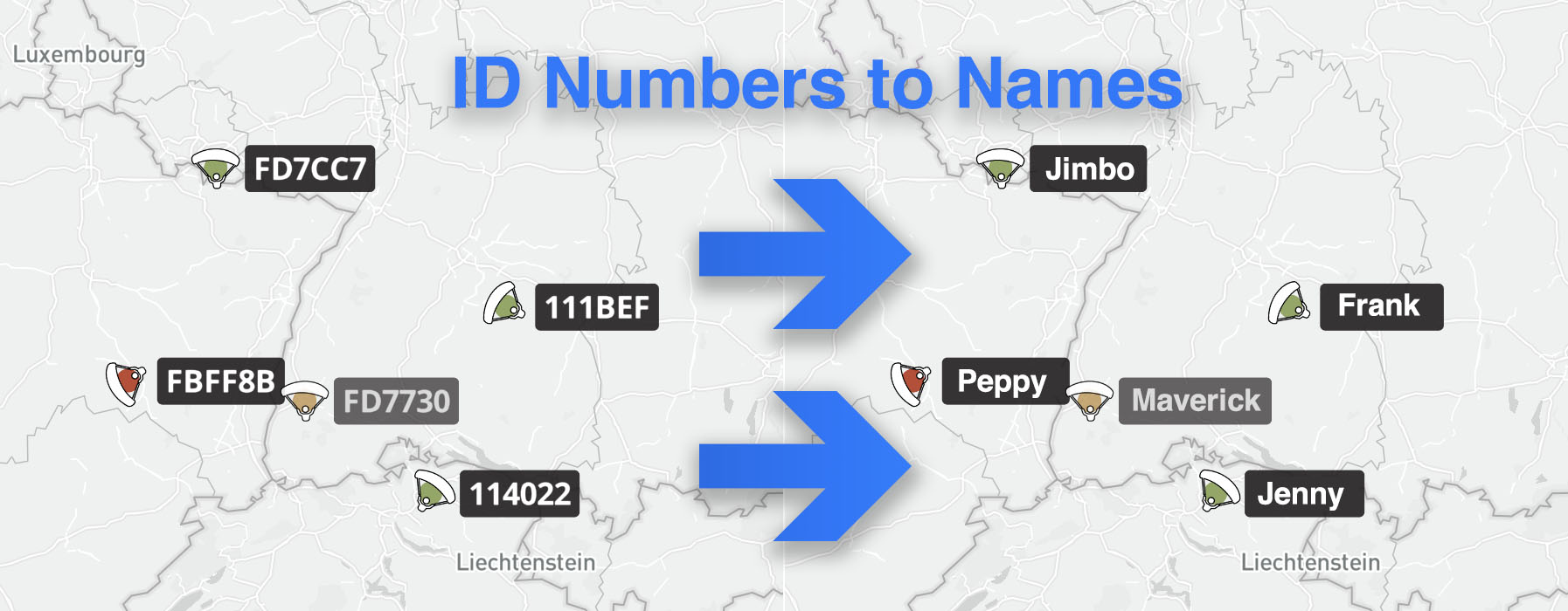 Hex IDs to Names Graphic