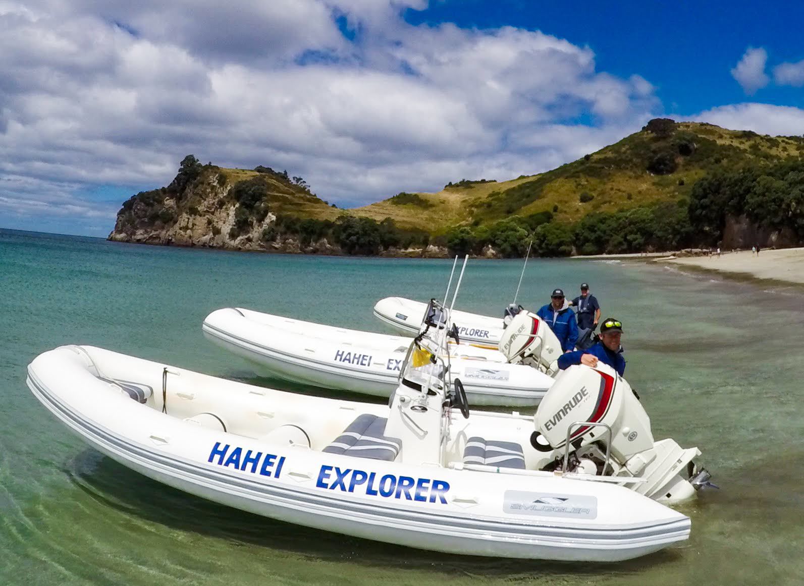 Hahei Explorer Boats with PureTrack Trackers
